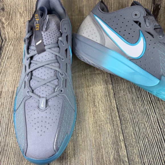 Nike Air Zoom GT Cut 3 Ashen Slate/Football Grey/Baltic Blue/Gold 18  DV2913-402 main image 4
